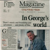 "In George's World"  There is music and friendship and adventure"