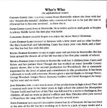 "Woodchuck Theatre Co.,  The Best Christmas Pageant ever"