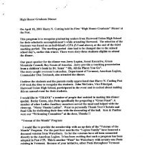 Harry N. Cutting American Legion #59 Newsletter