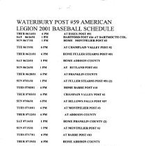 Harry N. Cutting American Legion #59 Newsletter