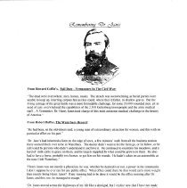 "Remembering Dr. Janes"