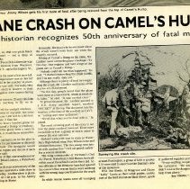 "Plane Crash On Camel's Hump"