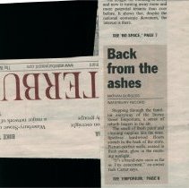 "Back From The Ashes"