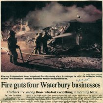 "Fire Guts Four Waterbury Businesses"