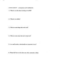 Letter from Paul & Gayle Brown - new owners of Cold Hollow