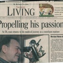 "Propelling His Passion"