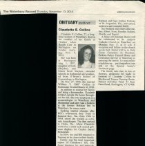 "Claudette E. Collins"