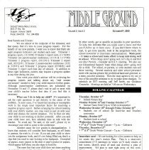 Crossett Brook Middle School - "Middle Ground" Newsletter