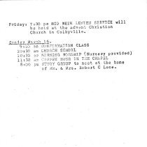 The White Meeting House/Congregational Church