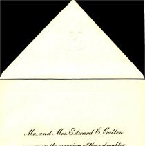 Marriage of Marjorie Alice Cullen to Edward John Emmons