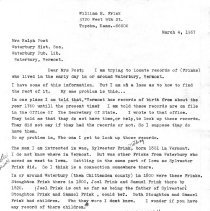 Request information on the Frink family.