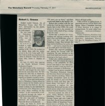Graves, Robert L. - Obituary