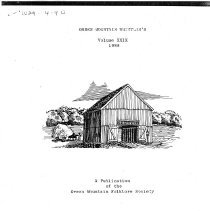 Green Mountain Whittlin's - 1988 & 1989