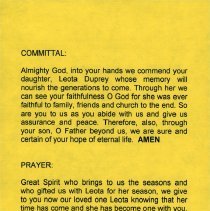 "Leota Esther Duprey"