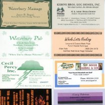 Waterbury Area Business Cards