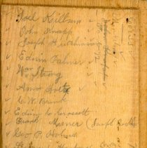 1917 Grand Army of the Republic Meeting Attendance List