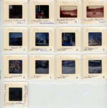 Slide photographs of Waterbury in 1973-74