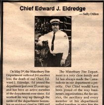 "Chief Edward J. Eldredge"