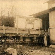 Picture of Drew Daniels Stoneshed & Shipment of Granite Slabs