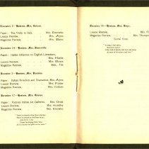 Pierian Club (1909 - 1910)