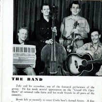 Old-Time and Modern Music Don Fields and his Pony Boys Souvenir