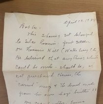 Silas Loomis woodcarved shaving kit