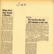 Waterbury Junior Women's club  1958-1959