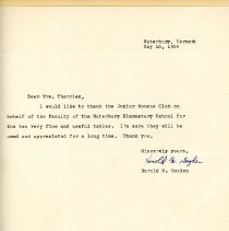 Waterbury Junior Women's club  1958-1959