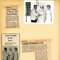 Waterbury Woman's Club Scrapbook