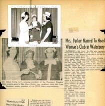 Waterbury Woman's Club Scrapbook