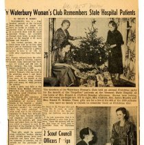 Waterbury Woman's Club Scrapbook