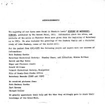 "History of Grist Mill Located on Thatcher Brook, Waterbury, Vermont 1807-1