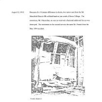 Accidents Mt. Mansfield Electric Railroad