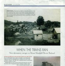 "When The Trains Ran"