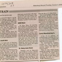 New art tracks old town buildings