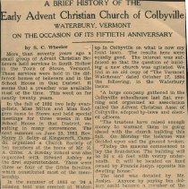 Newspaper clippings of Wheeler Family