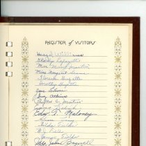 Funeral book "In Remembance" for Gertrude Frances Fields