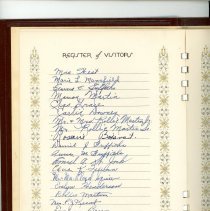 Funeral book "In Remembance" for Gertrude Frances Fields