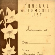 Gertrude LaMontagne - funeral memories