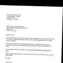 Letter to Jack Carter & Brian Lindner on August 14, 2002 from Governors sch