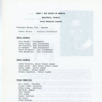 Eagle Scout Court of Honor Programs