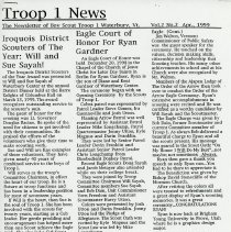 Troop 1 News