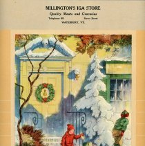 1942 Calendar - Millington's IGA Store