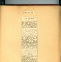 Newspapers articles, Invitations, Cards