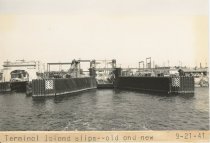 Terminal Island slips -- old and new