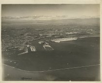 From Breakwater Across Harbor toward L.A.