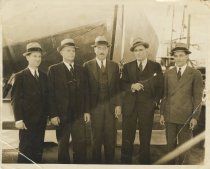 The launching & christening the fishing vessel "The Paramount" in 1937 year