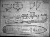Plans of Towboat for Wilmington Transportation Co.