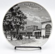 Der Arkaden-Bau in Bad Kissingen Plate