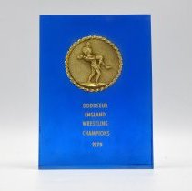 Plaque-DoDDSEUR England Champions Wrestling 1979